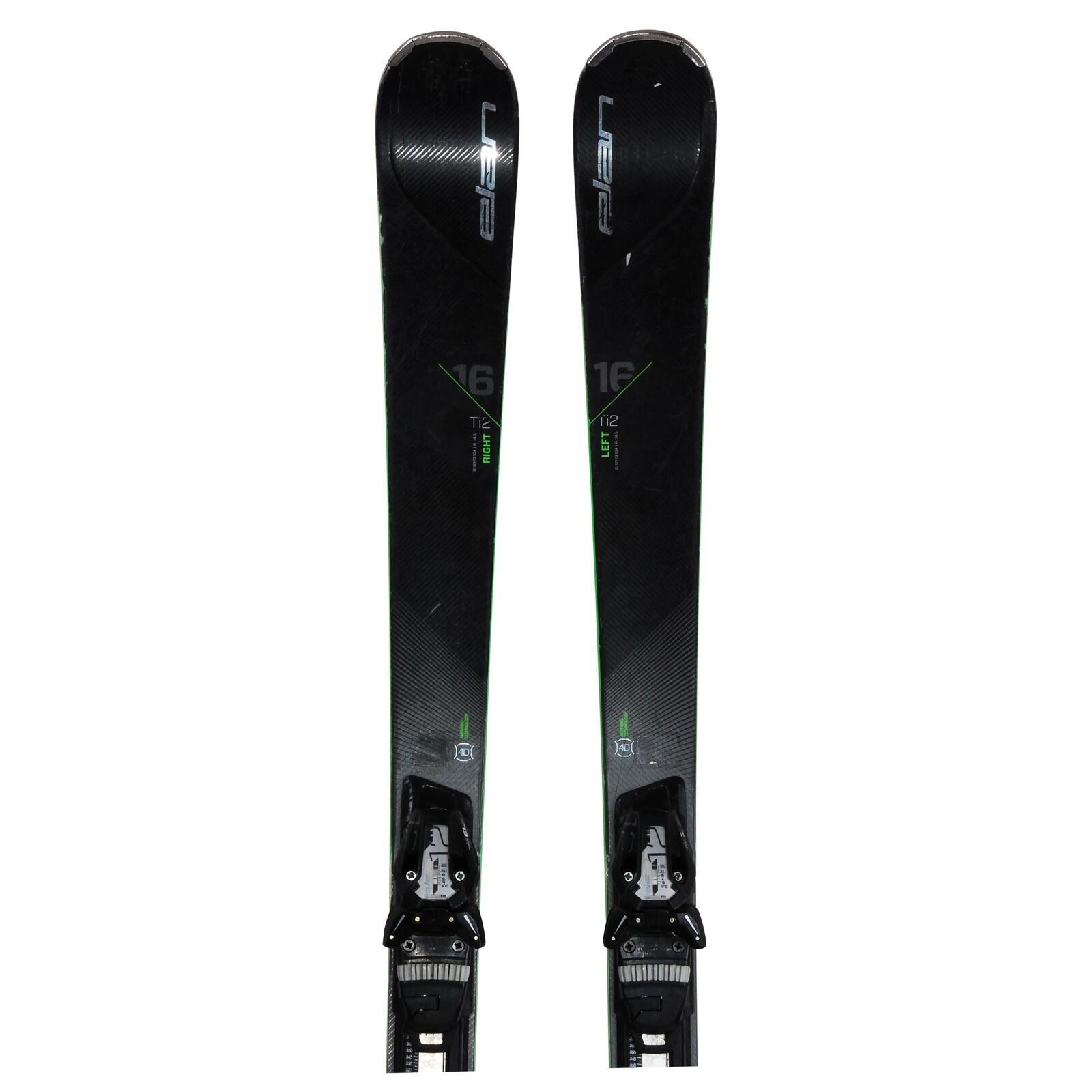 RECONDITIONNE - Ski Elan Amphibio 16 Ti2 + Fixations 2/4