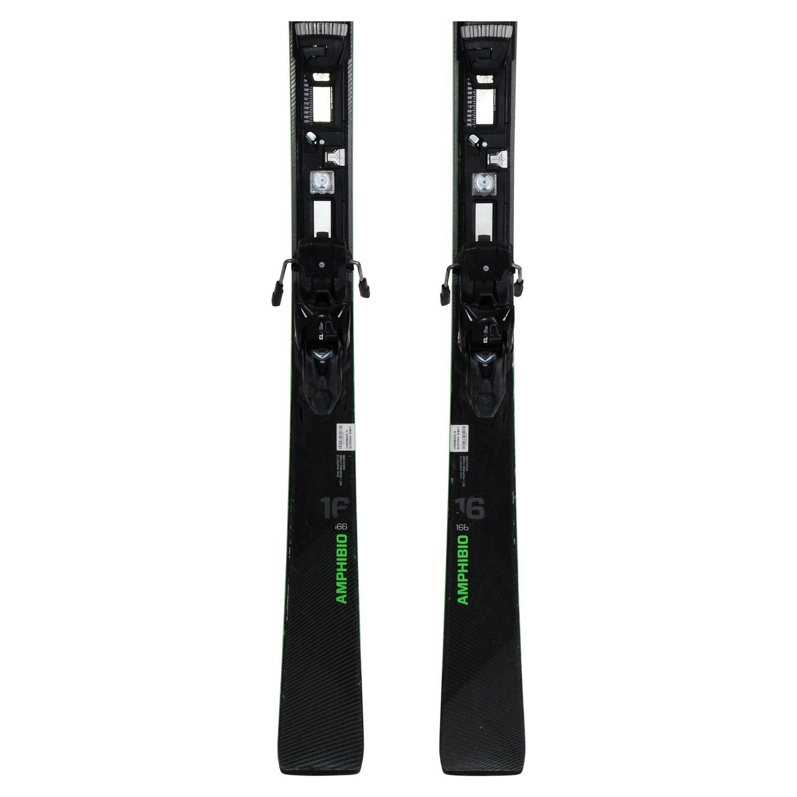 RECONDITIONNE - Ski Elan Amphibio 16 Ti2 + Fixations 4/4