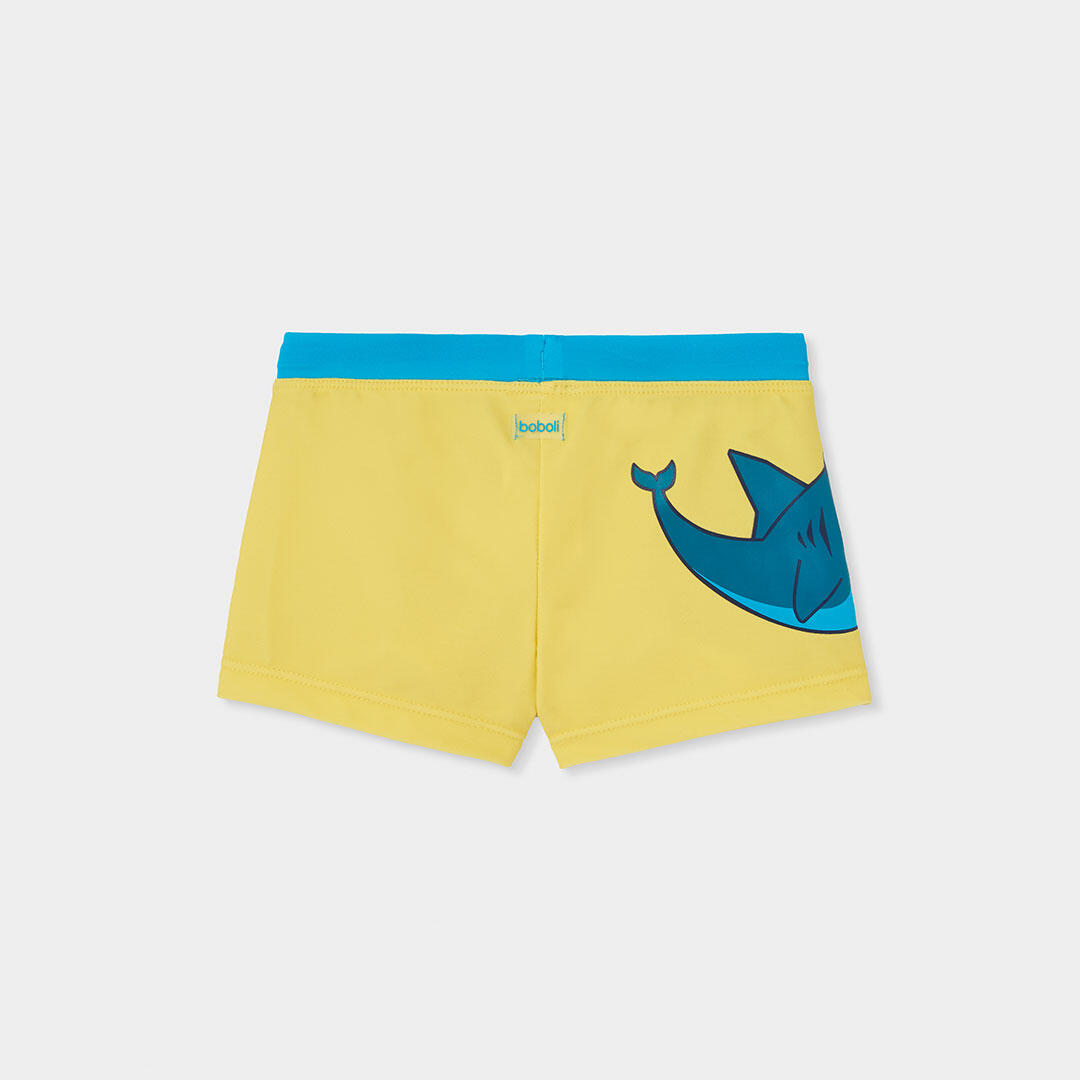 Bañadores de verano de tenis kids niño boboli amarillo 2/4