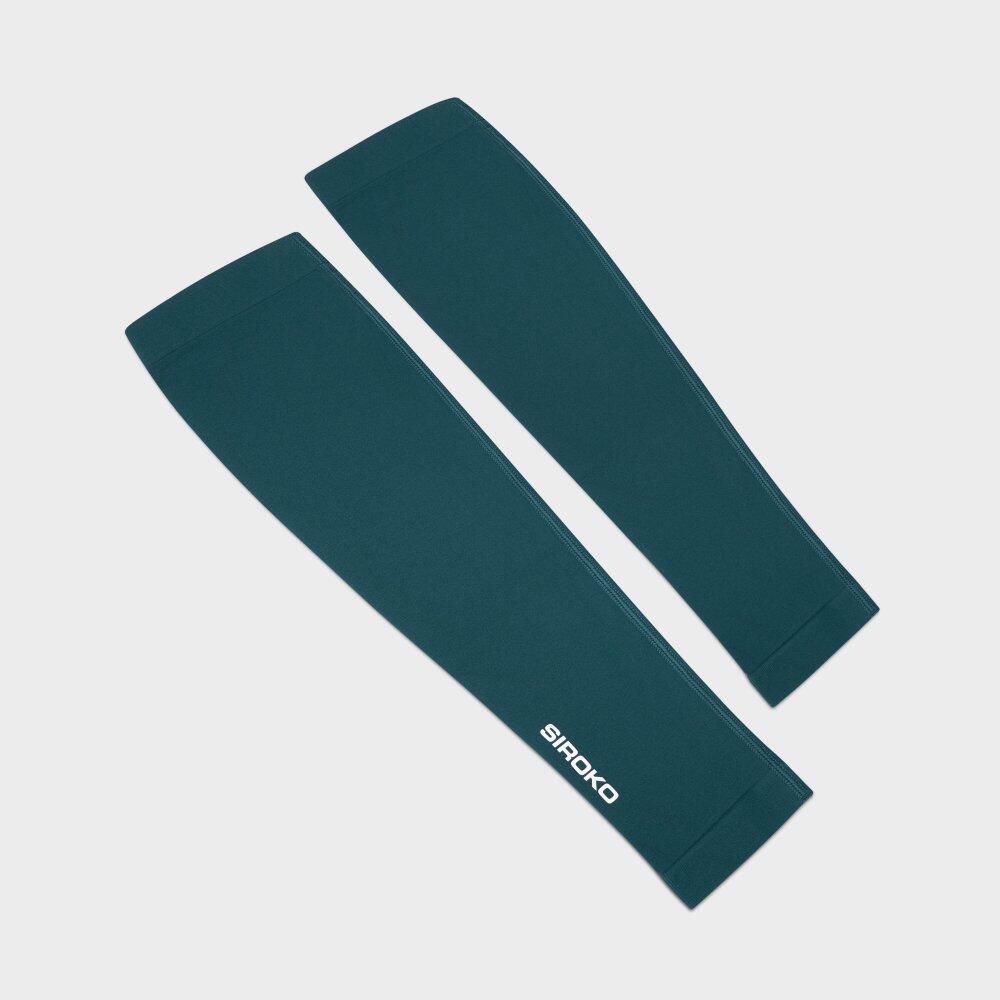 Rękawki tenisowe Siroko Wells Green 6/6