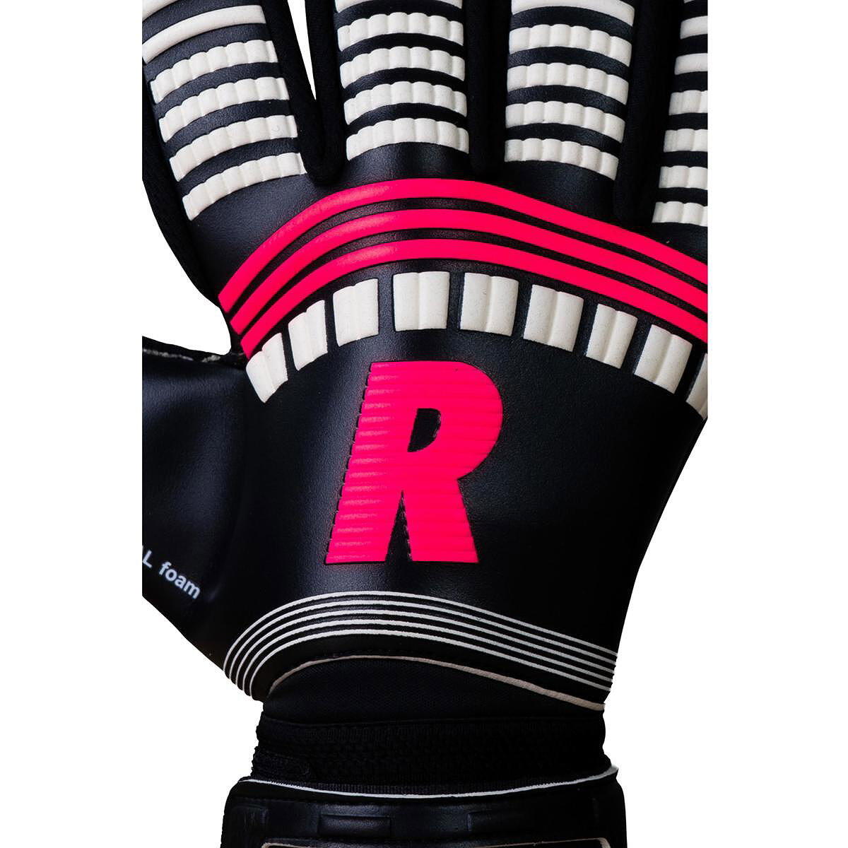 Real Spyder 3.0 Gants de gardien - Noir / Blanc / Rouge fluo 3/4