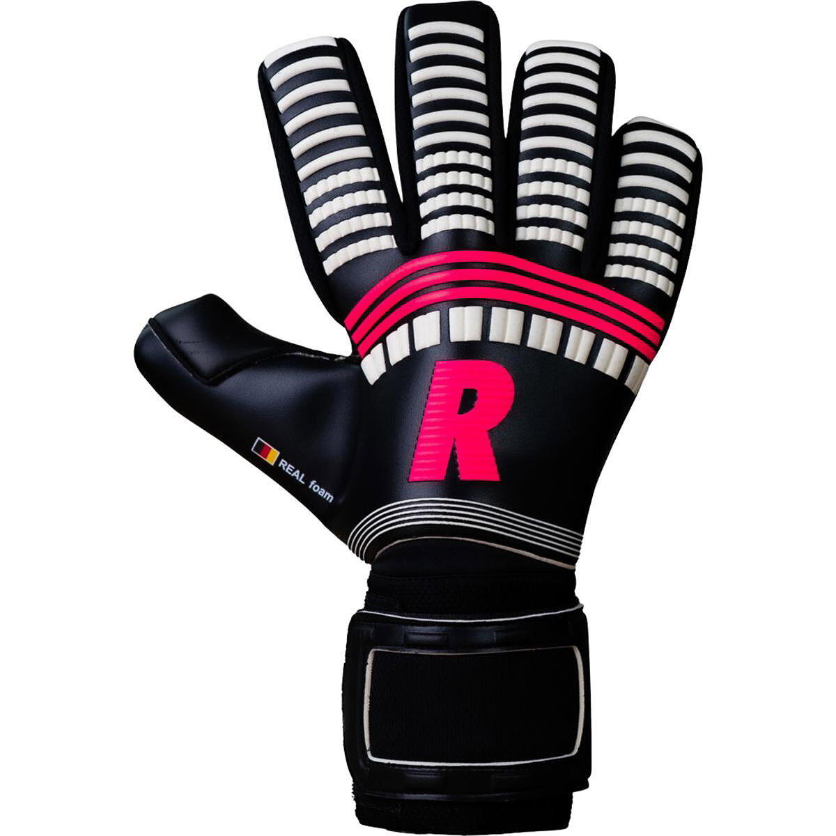 Real Spyder 3.0 Gants de gardien - Noir / Blanc / Rouge fluo 2/4