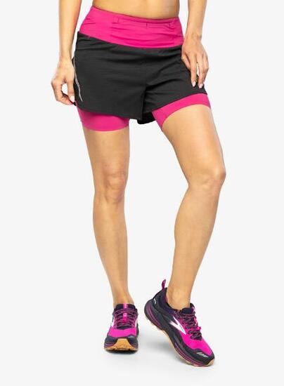 Spodenki do biegania damskie 2w1 Karpos Cengia Short