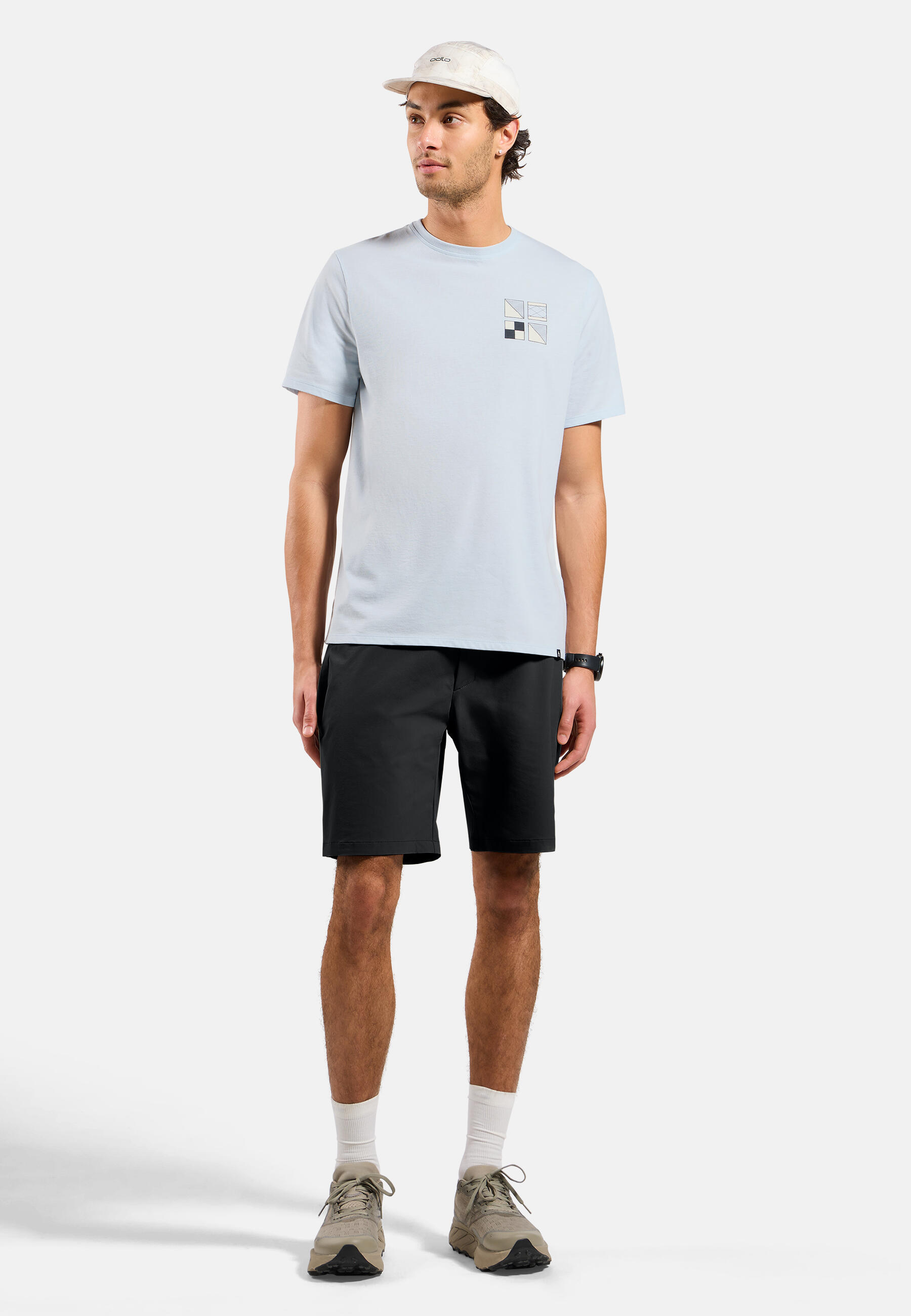 Spodenki męskie ODLO Short ASCENT SHORT 3/6