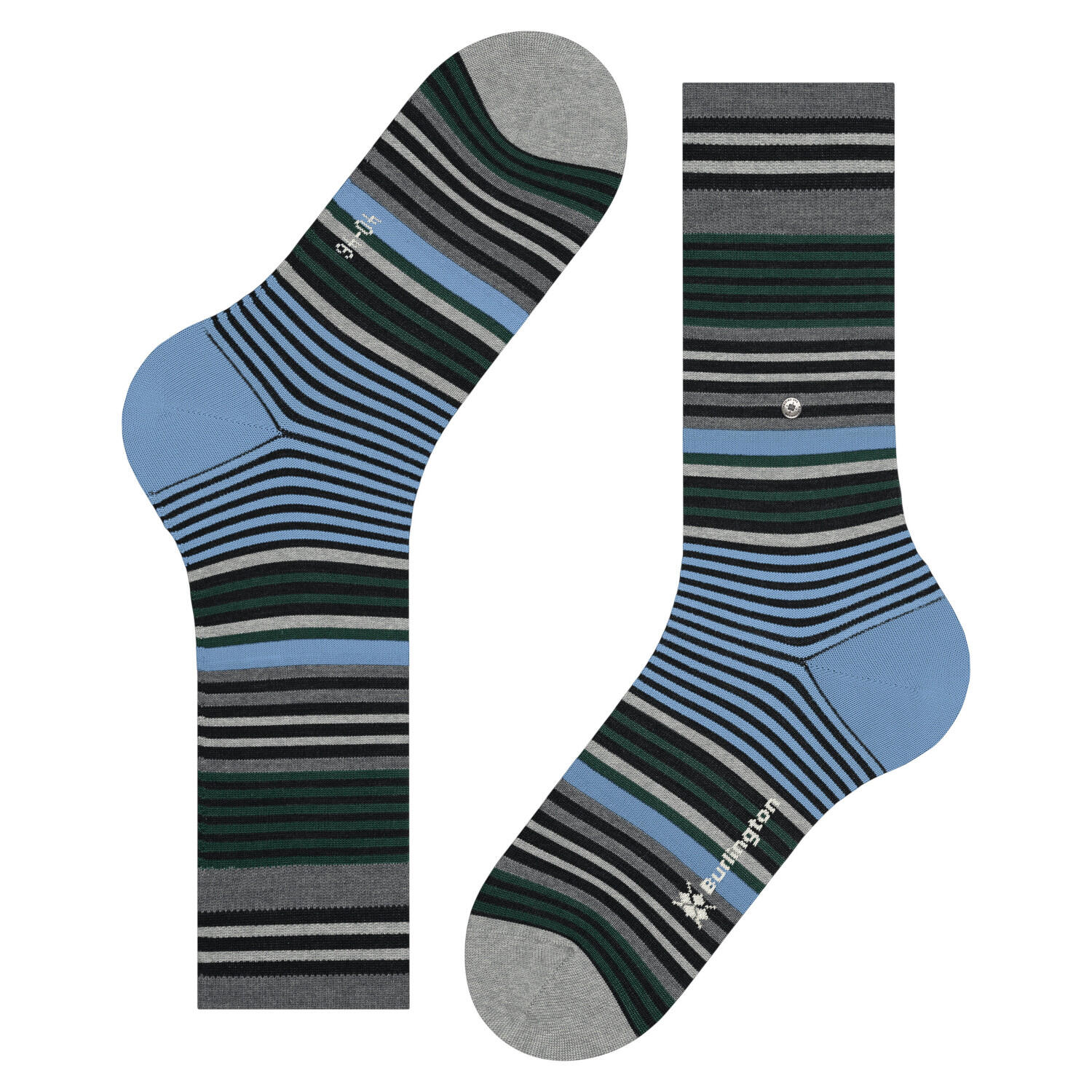 Burlington Herren Socken Stripe 21057 4/11