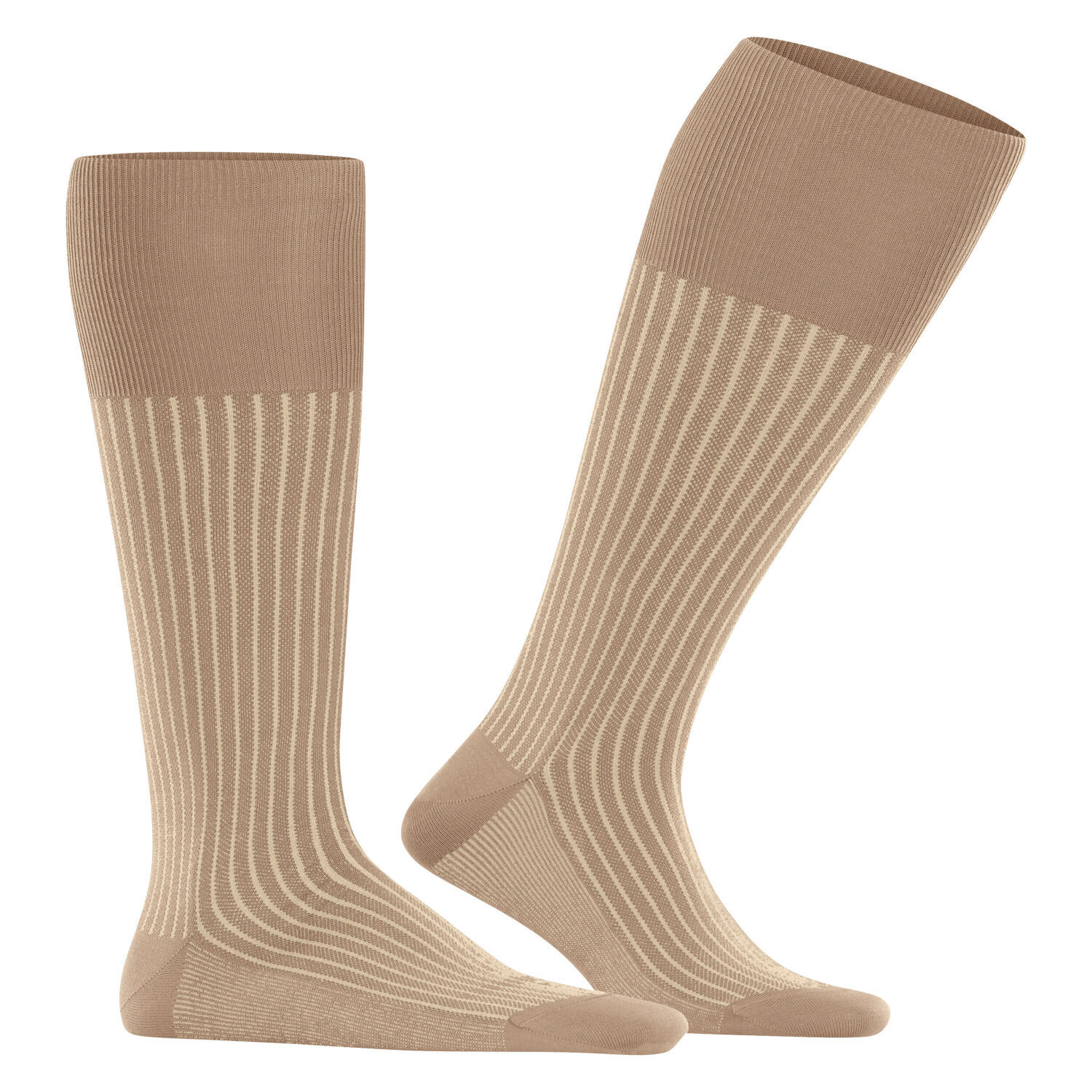 Gestreepte kniekousen Falke Oxford 8/11