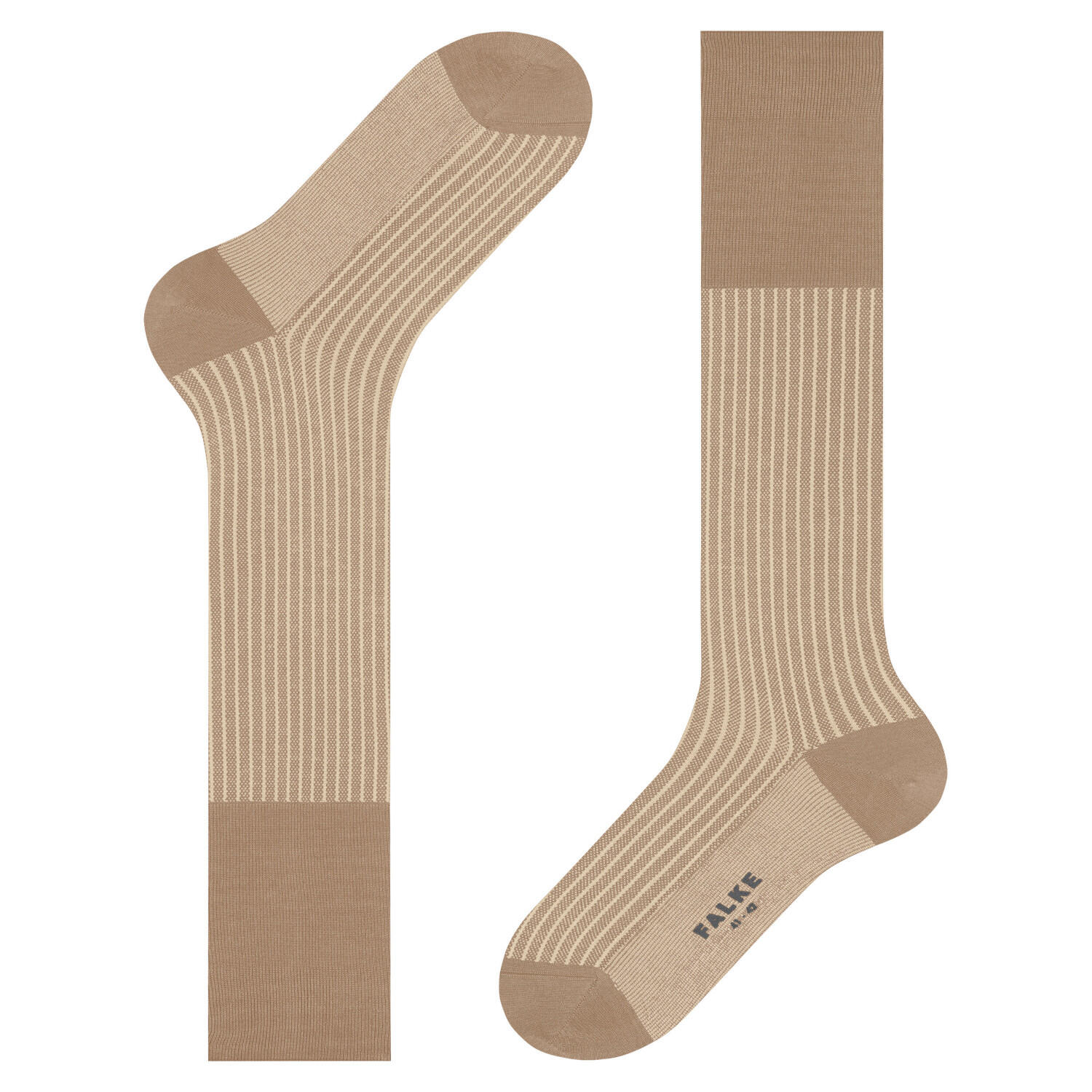 Gestreepte kniekousen Falke Oxford 10/11