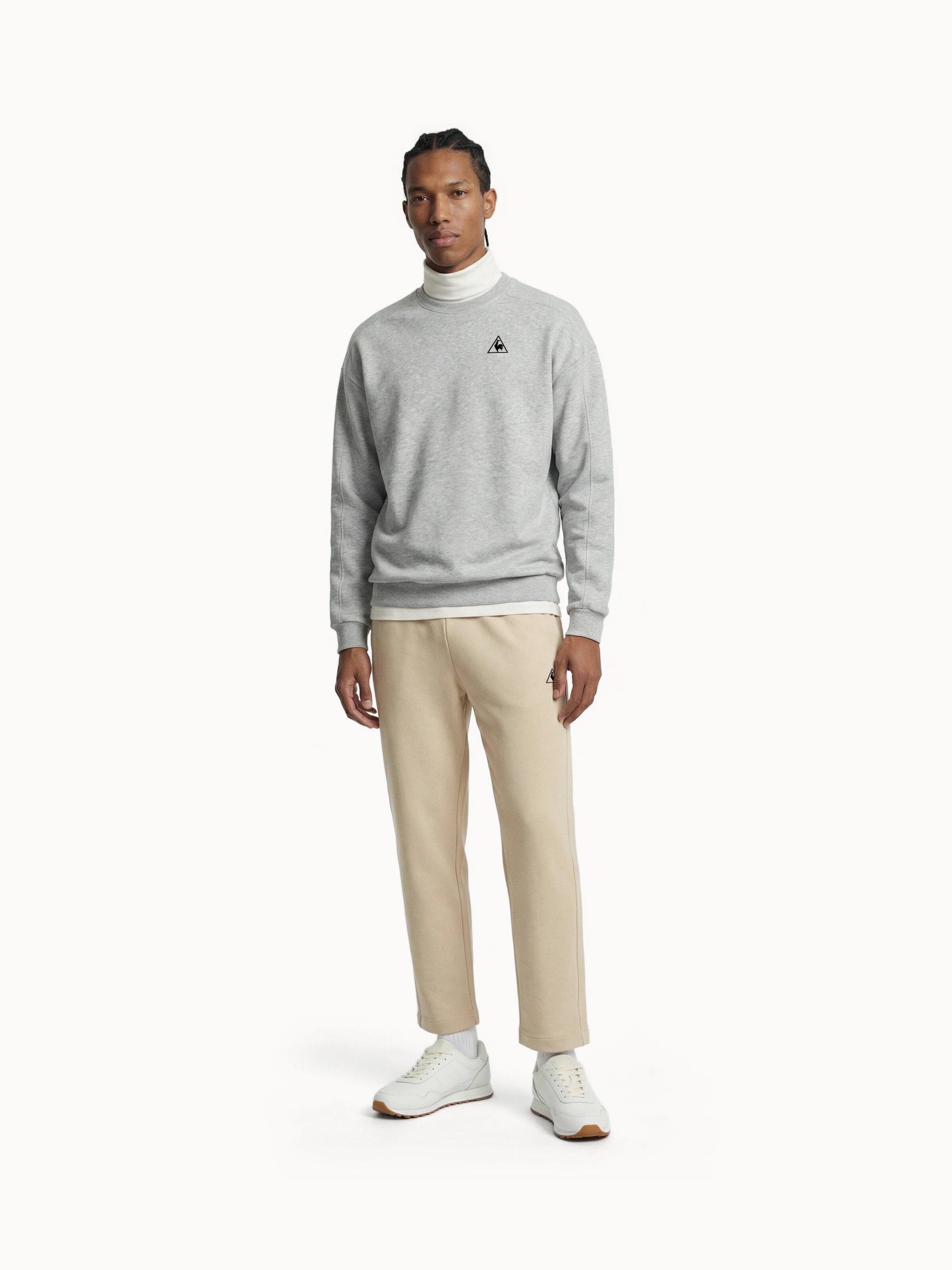 Pantalon relax en double face 3/3
