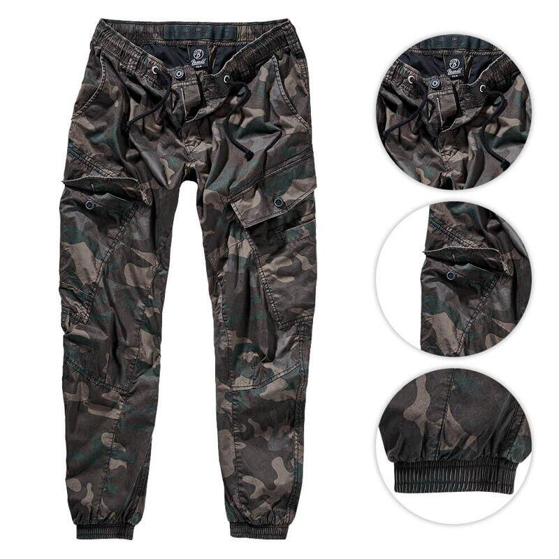 Brandit Ray Vintage Trousers Dark Camo