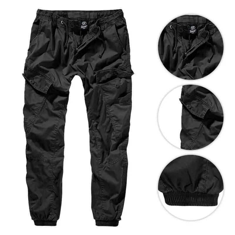 Brandit Ray Vintage Trousers Black