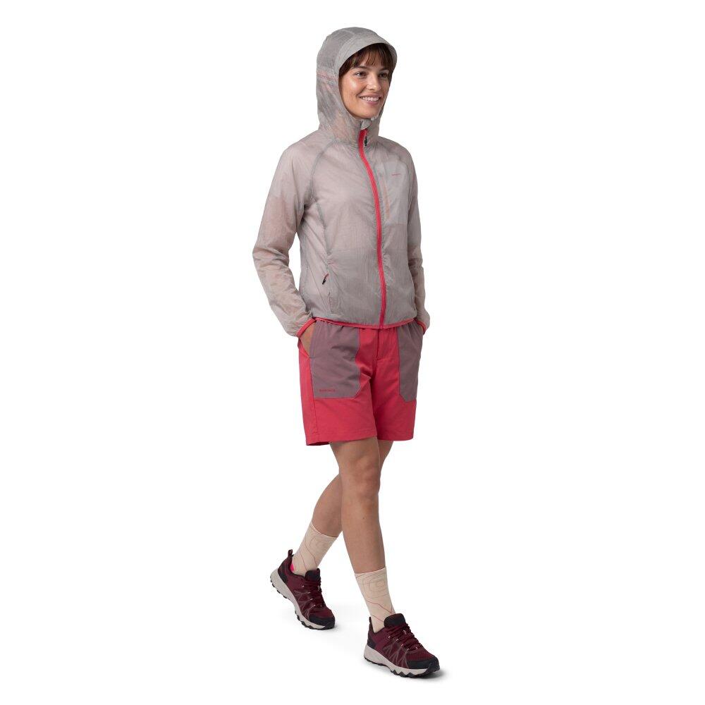 Casaco corta-vento de caminhada ultraleve mulher Laugavegur-W White Branco 3/7