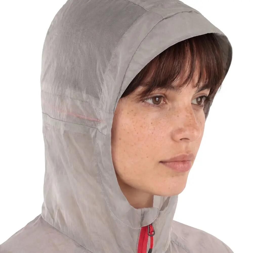 Dames ultralichte winddichte wandeljas Laugavegur-W White Wit 5/8