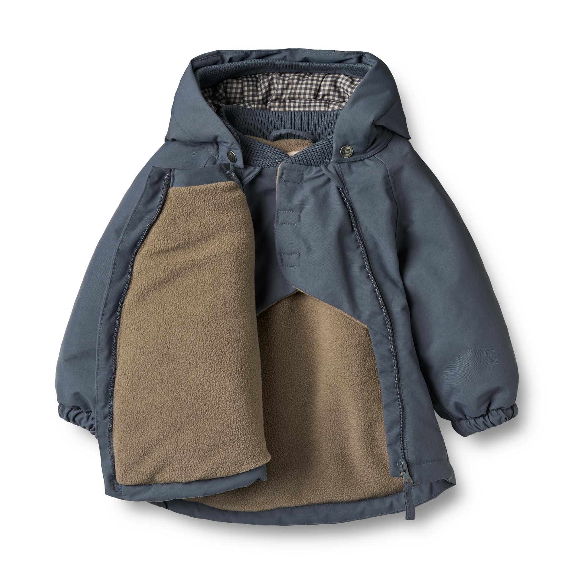 Kleinkinder Winterjacke Sascha greyblue 3/5