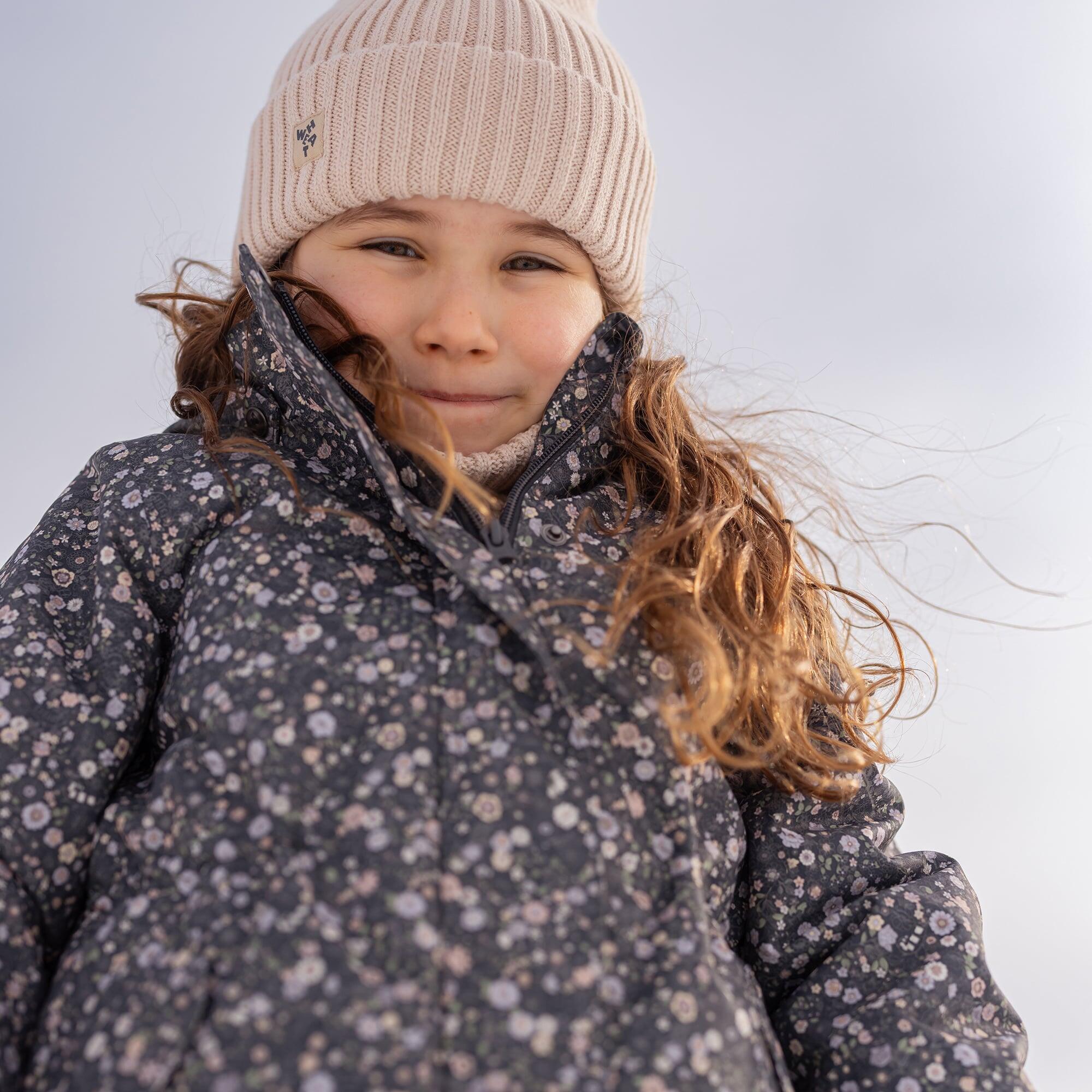 Mädchen Winterjacke Tove black sea 3/5