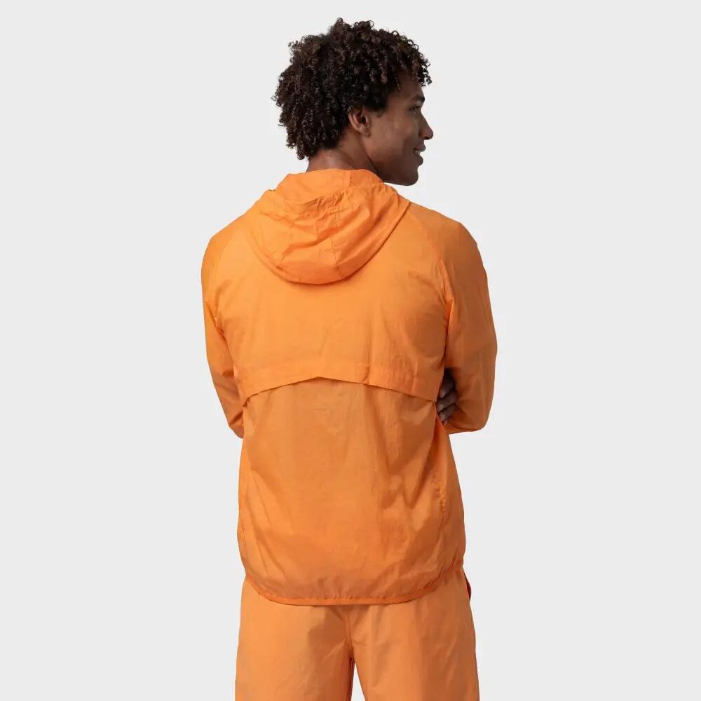 Férfi ultrakönnyű, szélálló túrakabát Laugavegur Orange Narancssárga 6/8