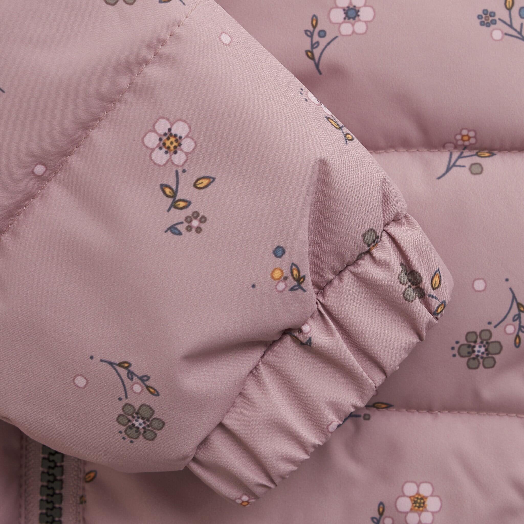 Kleinkinder Winterjacke Quilt Woodrose 4/5