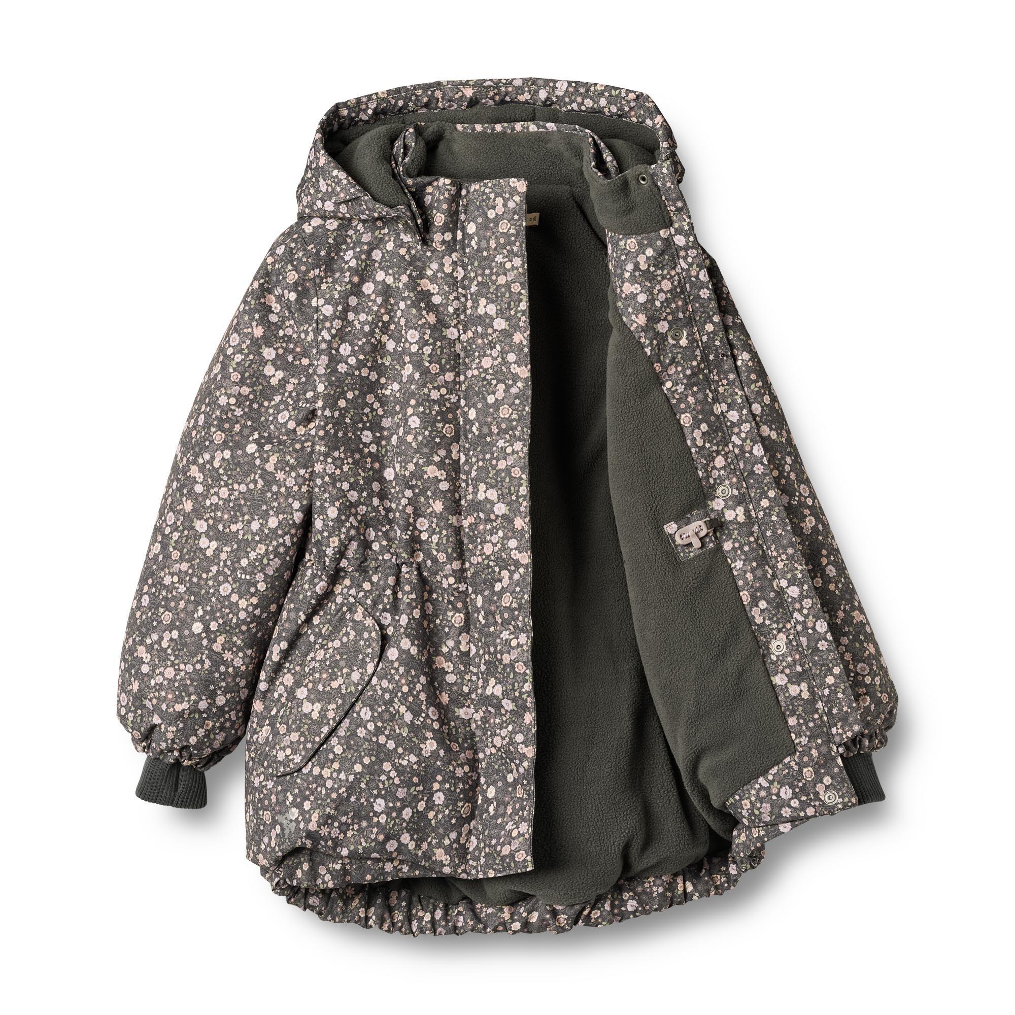 Mädchen Winterjacke Tove black sea 4/5