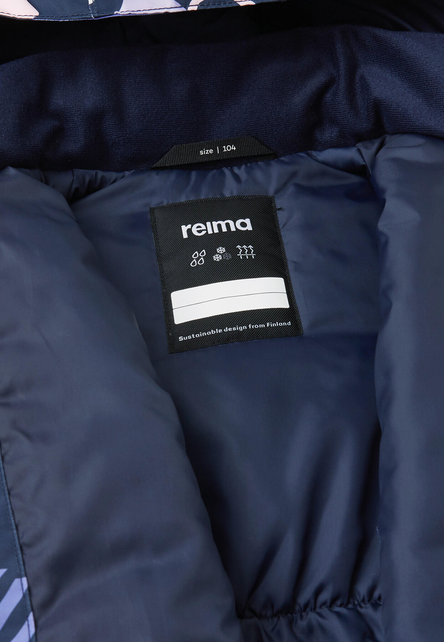 tec Mädchen Winterjacke Taho Navy 4/5