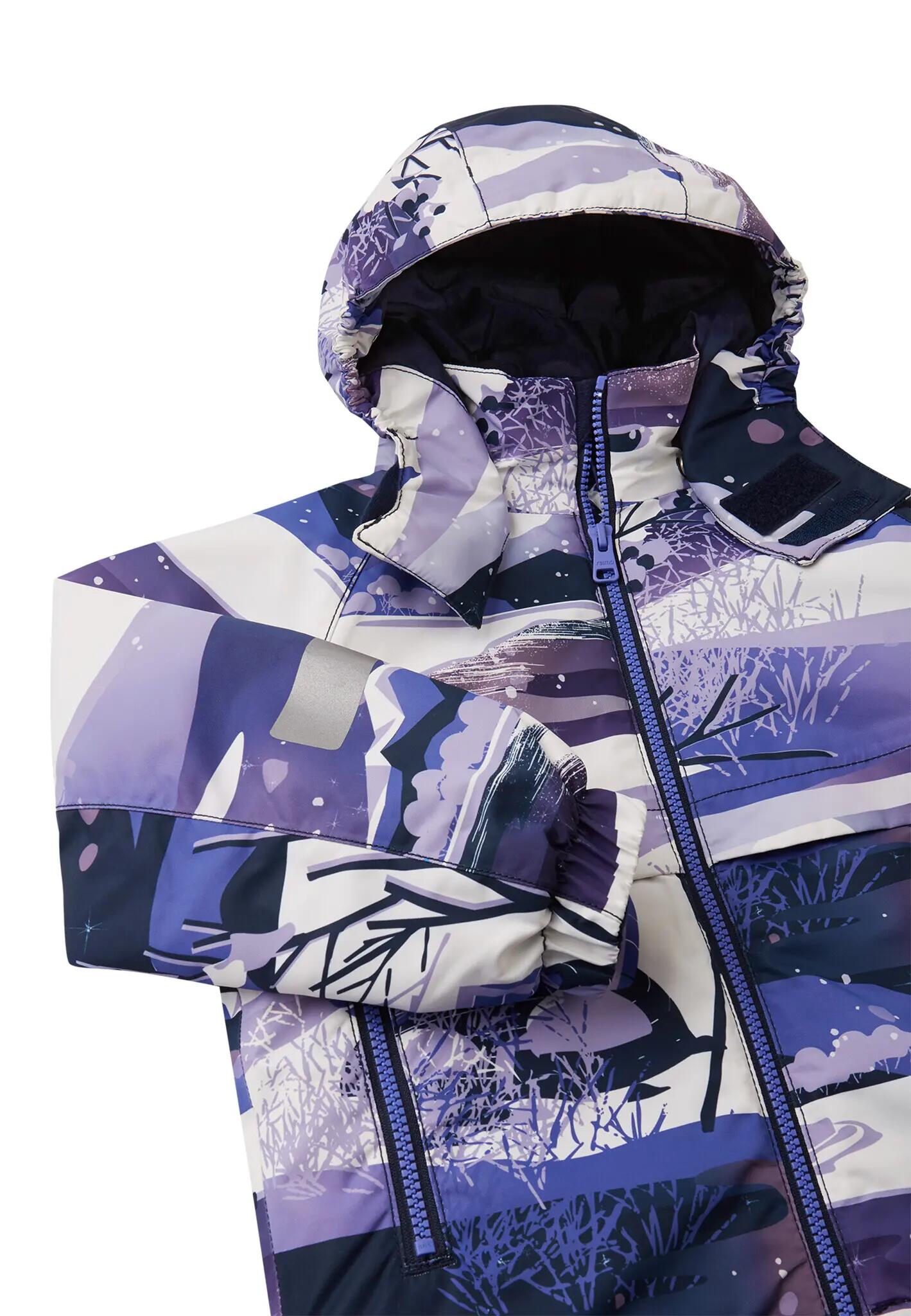 tec Kinder Winterjacke Muonio Breezy Violet 3/5