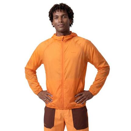 Veste coupe-vent randonnée ultralégère homme Laugavegur Orange Orange