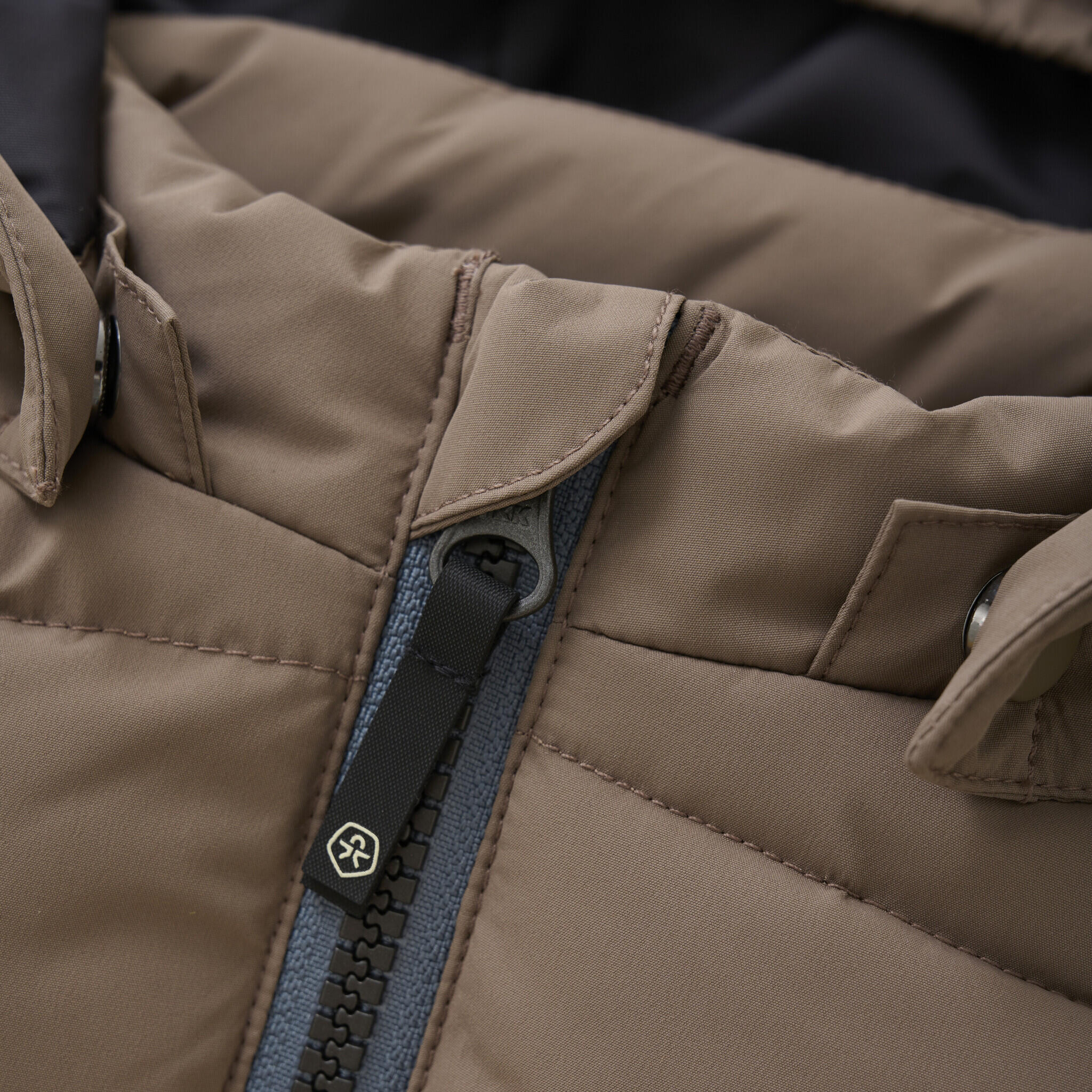 Kleinkinder Winterjacke Quilt Fossil 3/5