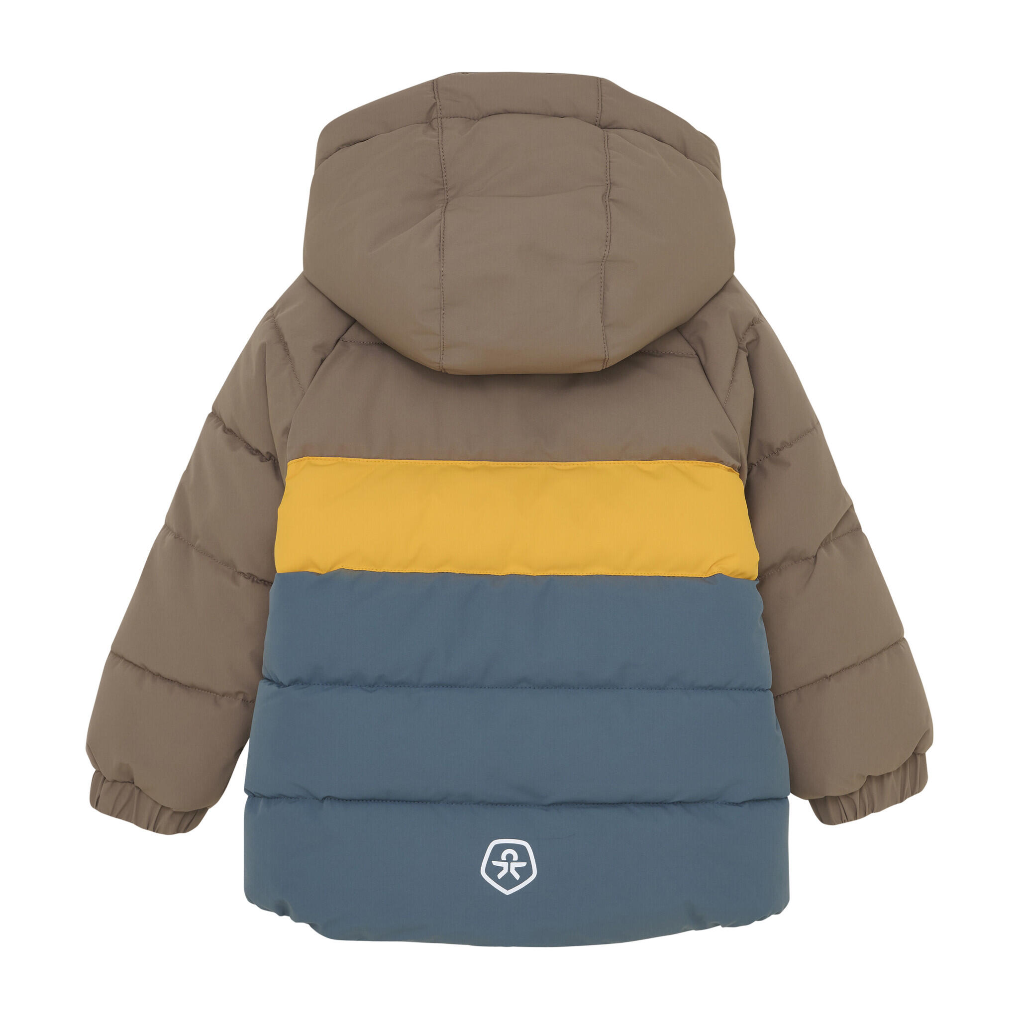 Kleinkinder Winterjacke Quilt Fossil 2/5