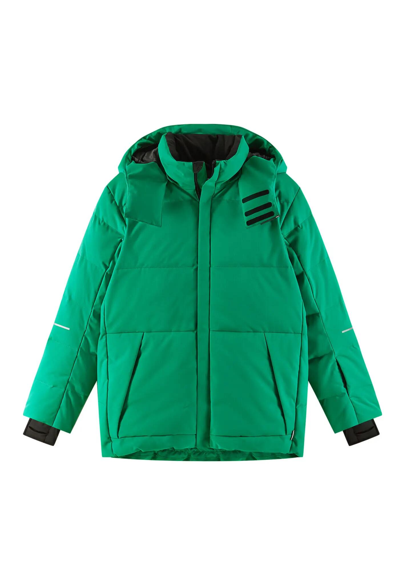 Veste de ski en duvet Ranua verte de tec 1/5