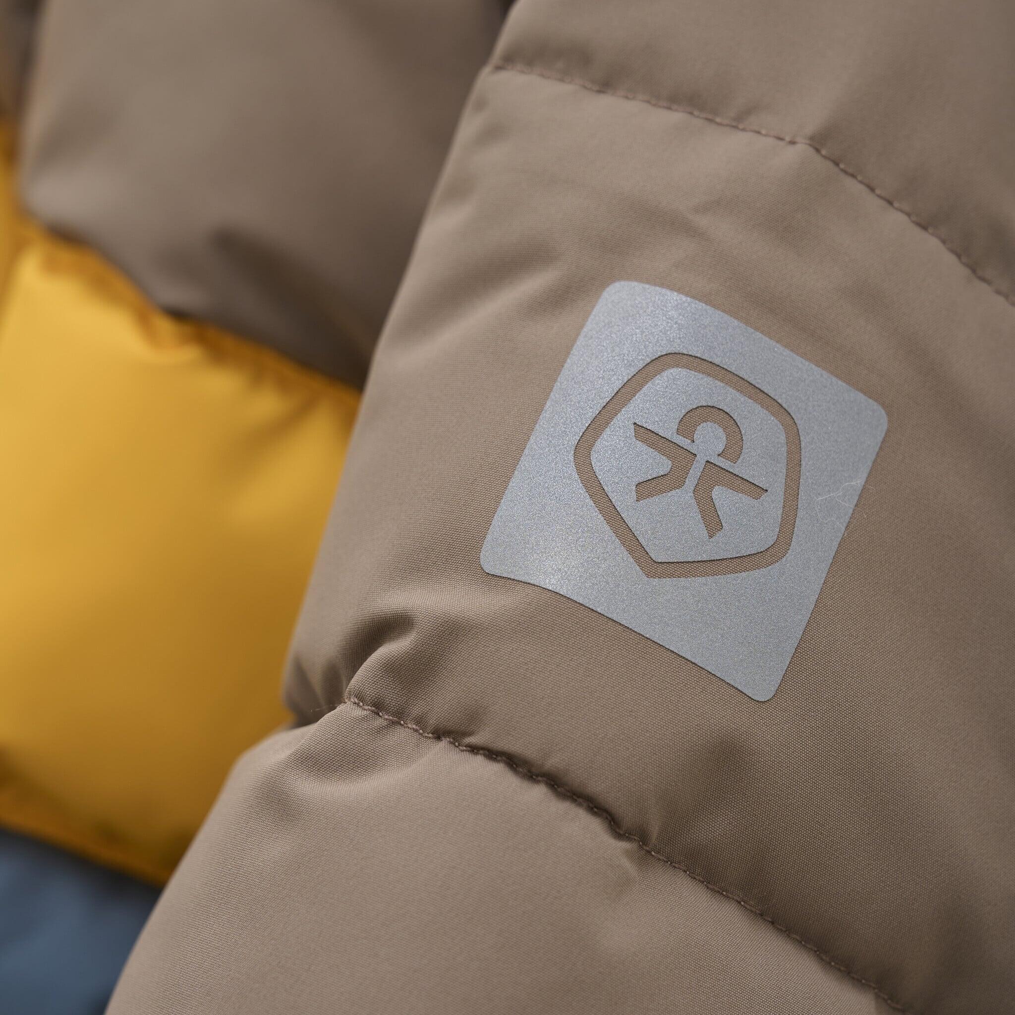 Kleinkinder Winterjacke Quilt Fossil 4/5