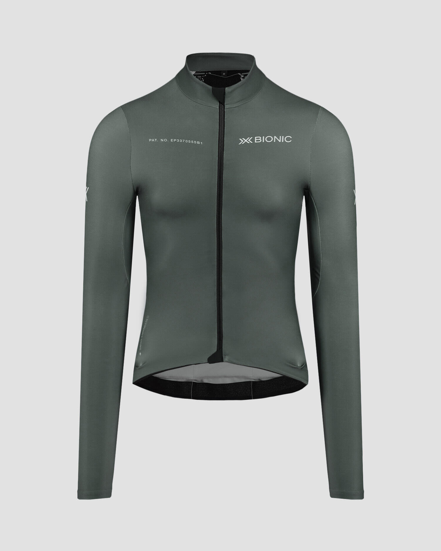 Longsleeve rowerowy męski X-Bionic Corefusion Ride Warm Jersey LS szary