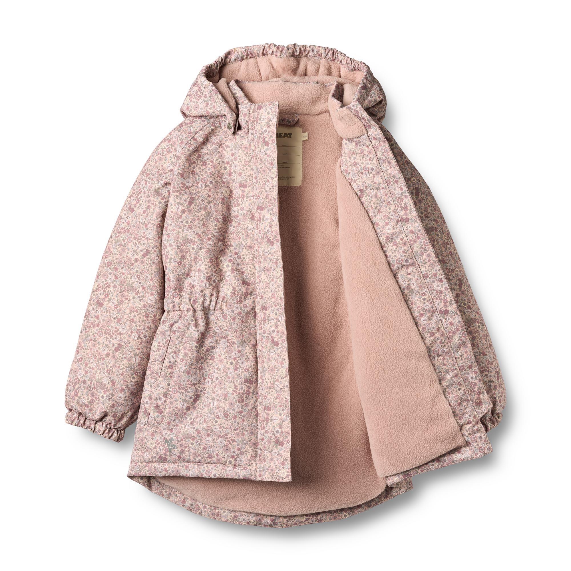 Mädchen Winterjacke Petra rose dust 3/4