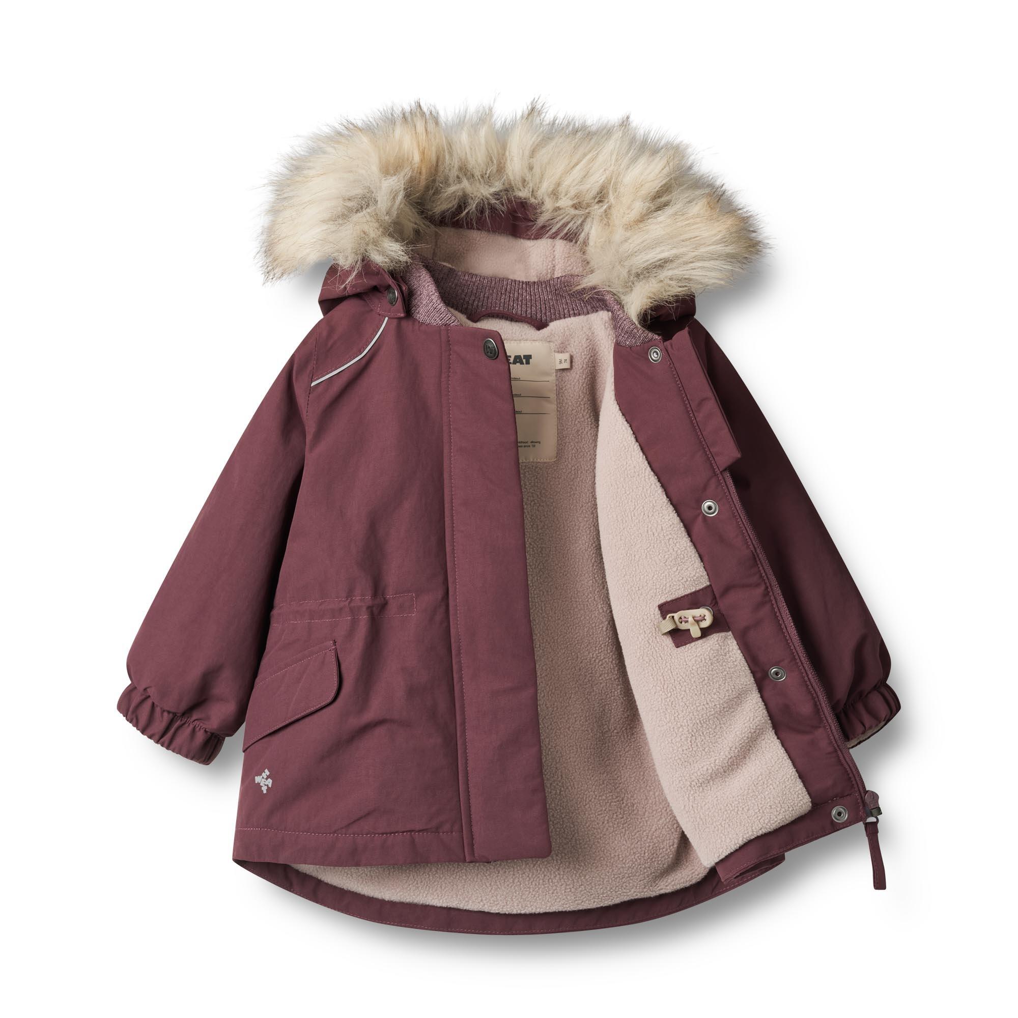 Kleinkinder Winterjacke Mathilde purple dawn 3/5