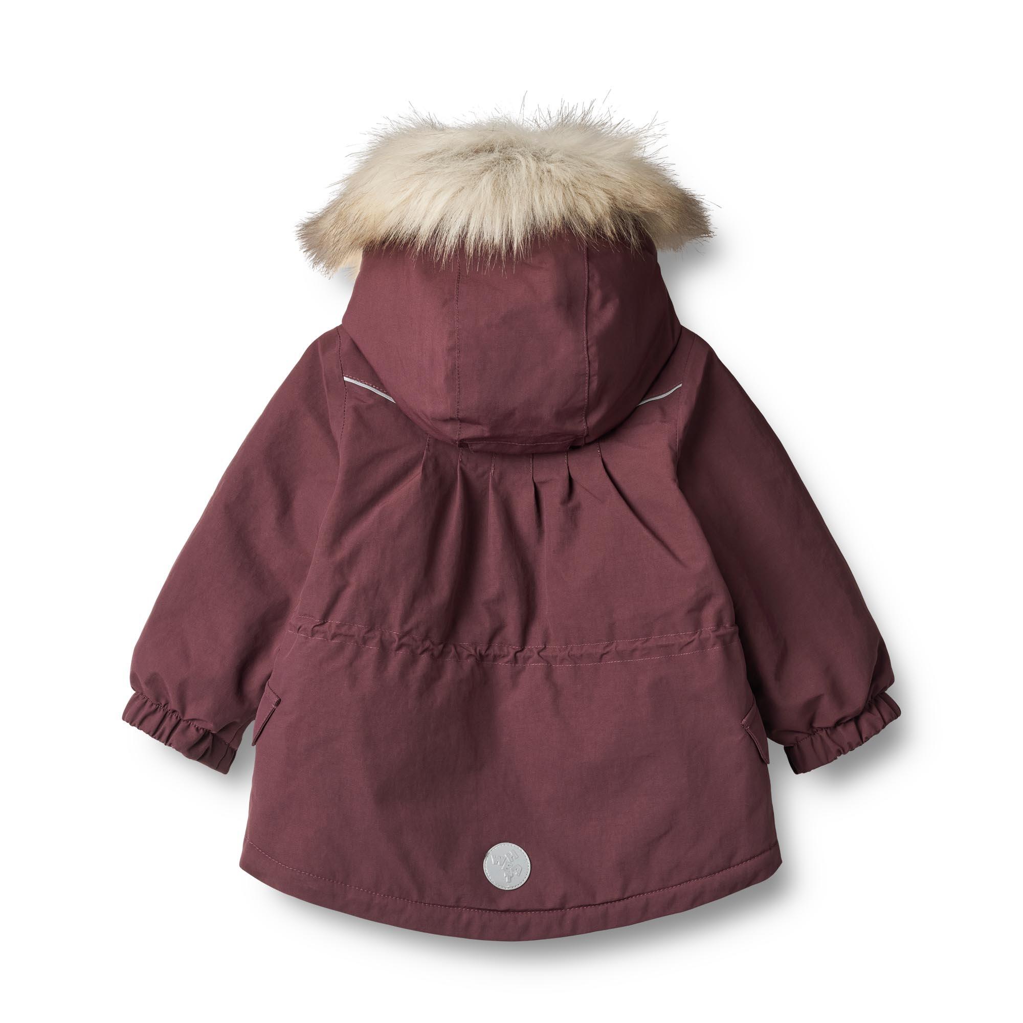 Kleinkinder Winterjacke Mathilde purple dawn 2/5