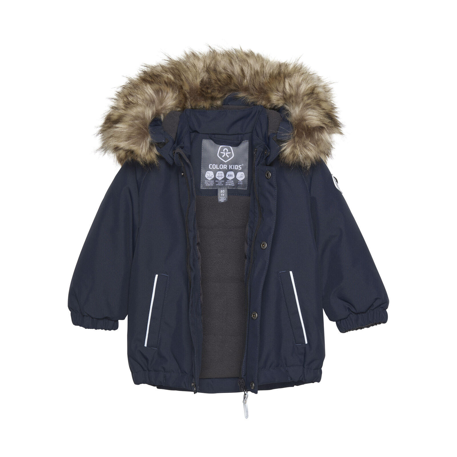 Veste d'hiver pour tout-petits en fausse fourrure Total Eclipse 3/5