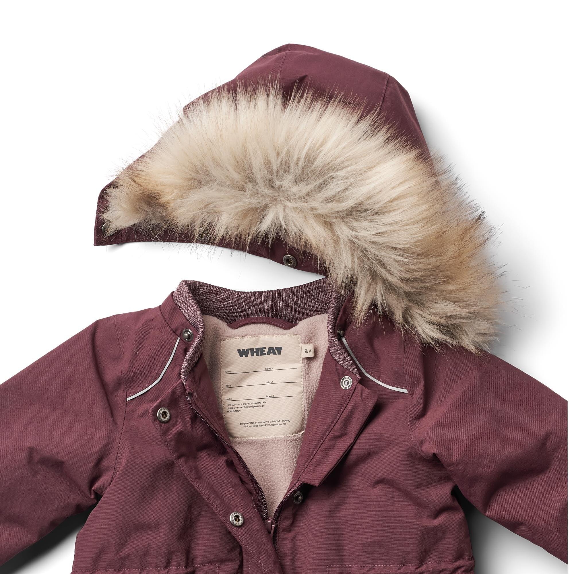 Kleinkinder Winterjacke Mathilde purple dawn 4/5