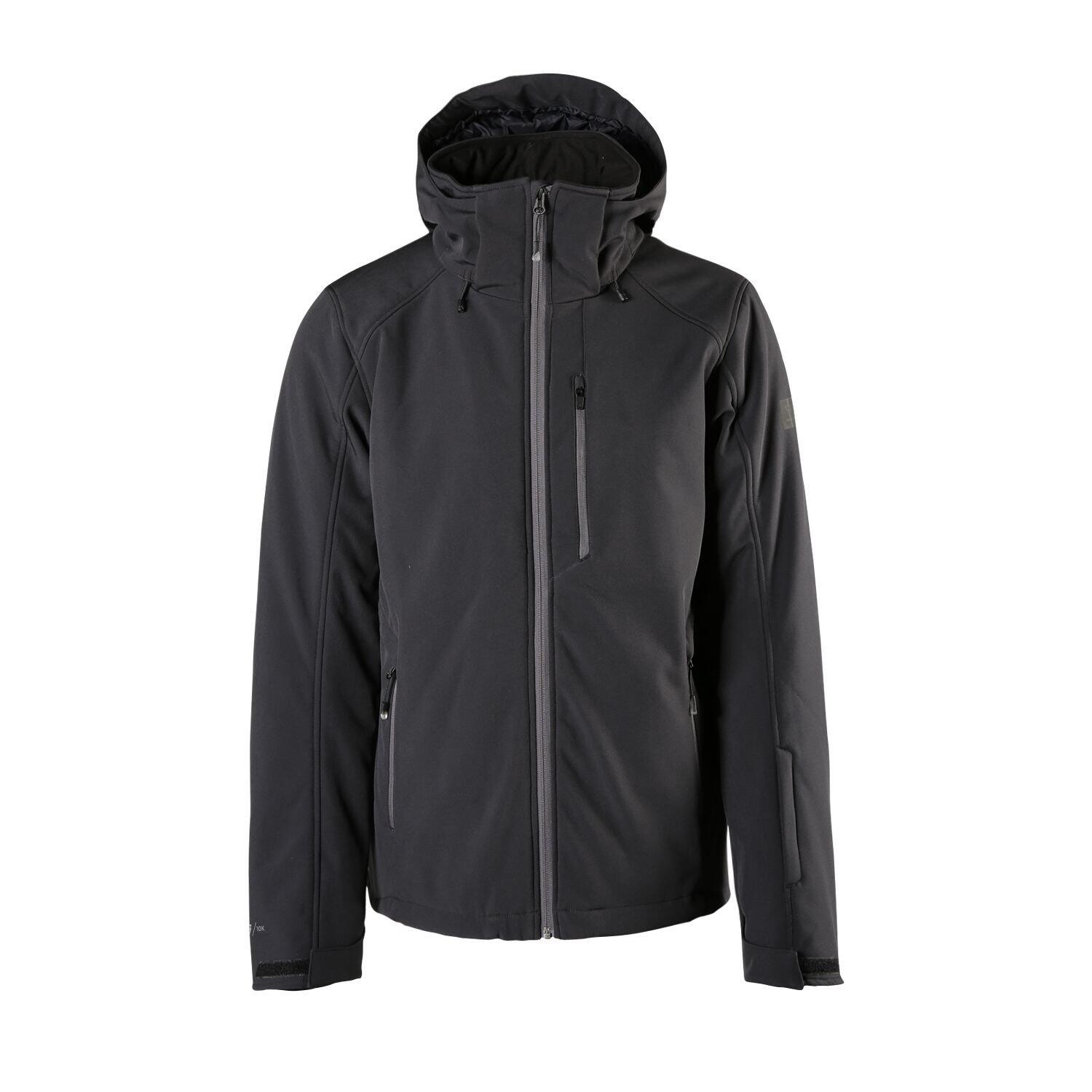 Marsala-N Men Softshell Jacket - vest - 9999 black - heren - Pisteskiën 1/2