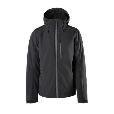 Marsala-n men softshell jacket - vest - 9999 black - heren - pisteskiën