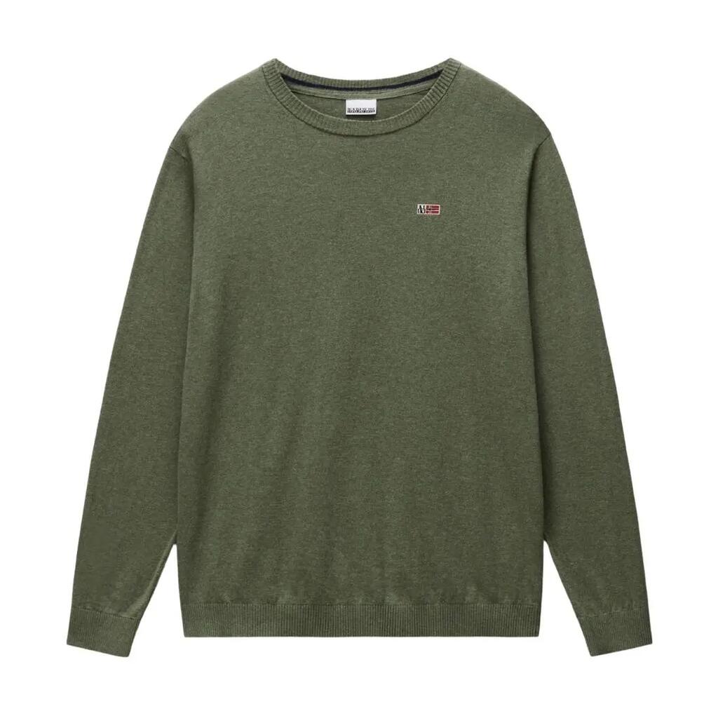 NAPAPIJRI Darca men's cotton pullover - military green