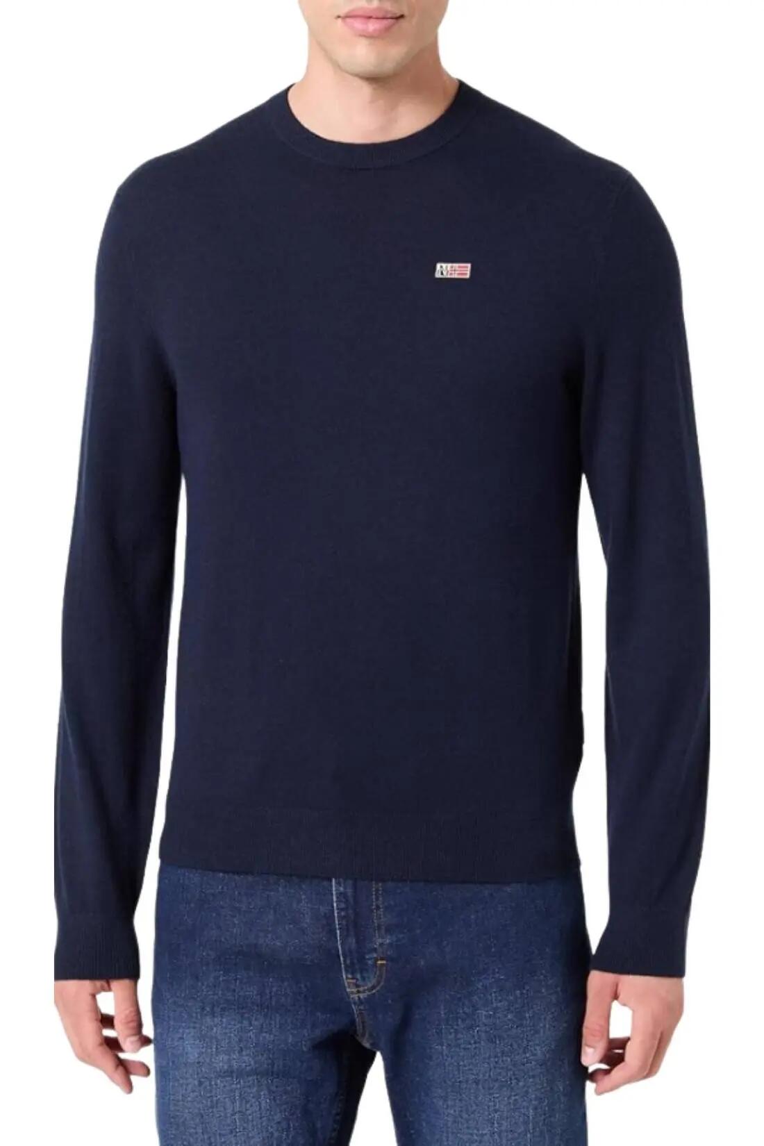 NAPAPIJRI - Pullover homme Donori, taille XXL, couleur bleu marine 2/3