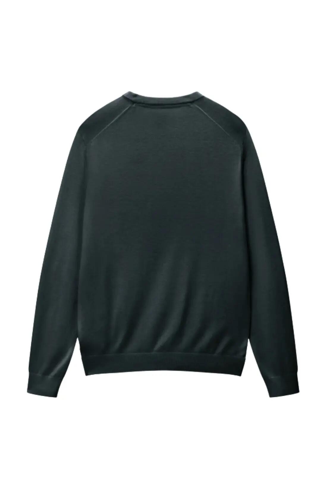 NAPAPIIJRI - Herenpullover Donori maat XL kleur Sagegroen 3/3