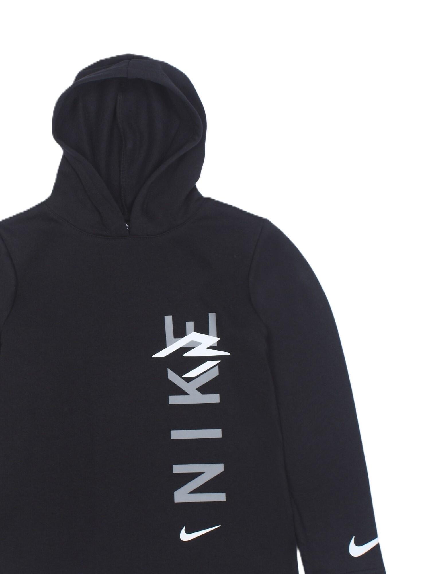 Sweat garçon Nike 9q0861 Hoody 023 Noir 3/3
