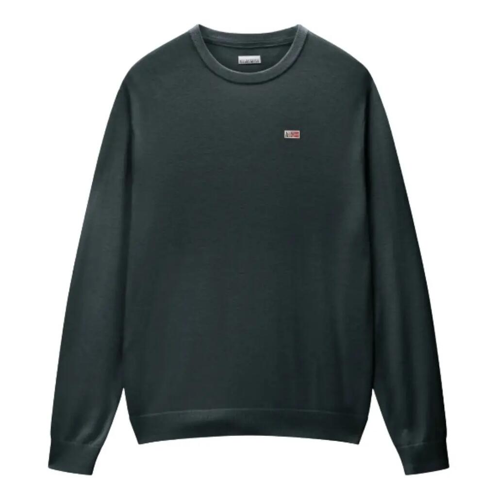 NAPAPIJRI Donori crewneck sweater - men's wool-viscose blend, regular fit
