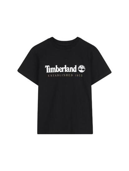 Tee Shirt Garçon Timberland T60968 09b Black