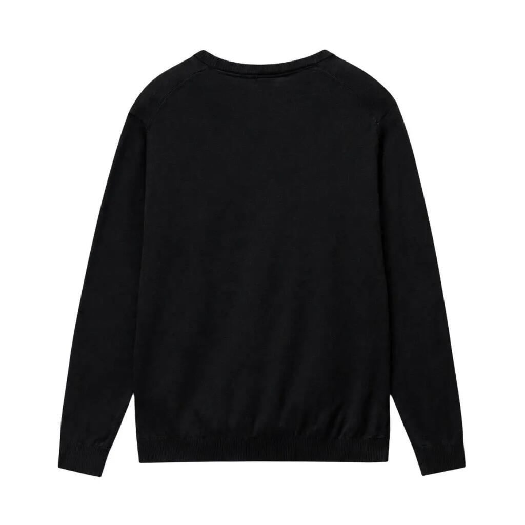 NAPAPIJRI Darca men's cotton pullover, black, regular fit