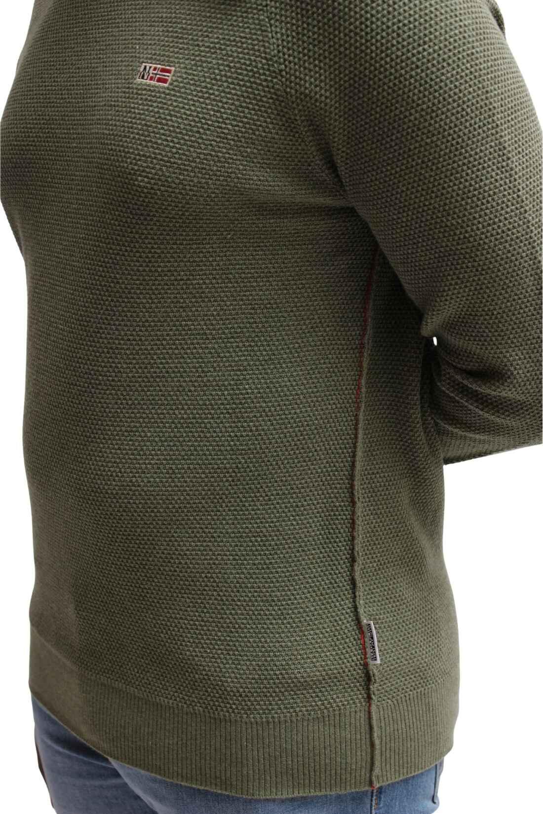 NAPAPIJRI - Pullover uomo Damins 3XL verde oliva 3/3
