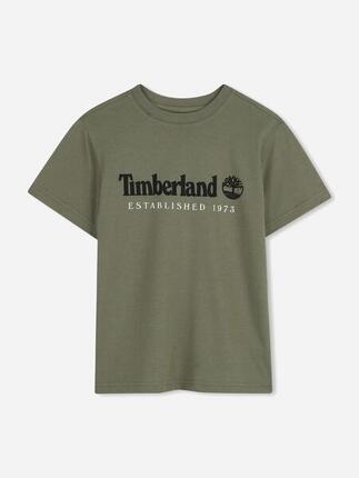 Tee Shirt Garçon Timberland T60968 724 Tilleul