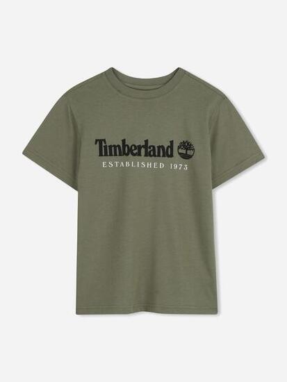 Tee Shirt Garçon Timberland T60968 724 Tilleul