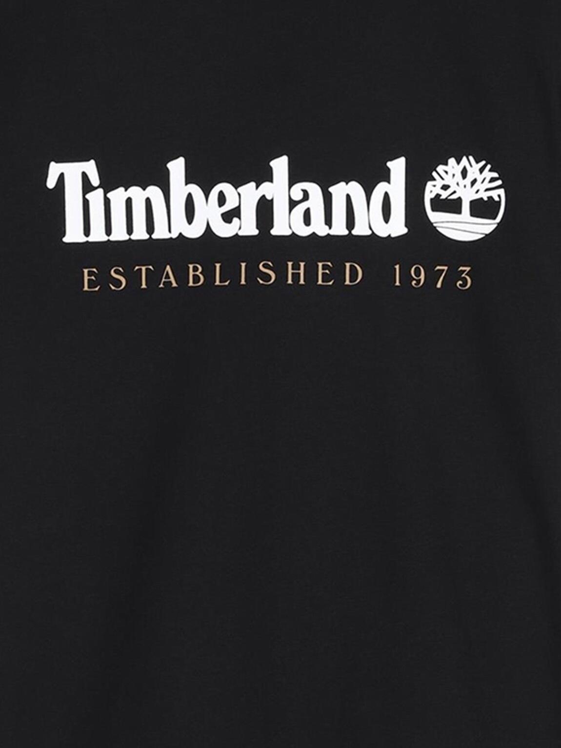 Tee Shirt Garçon Timberland T60968 09b Black 3/3