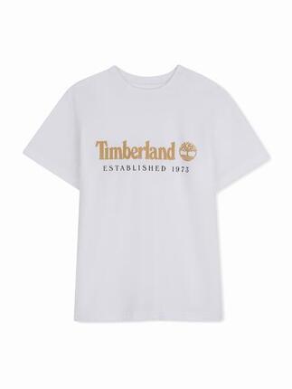 Tee Shirt Garçon Timberland T60968 724 Tilleul