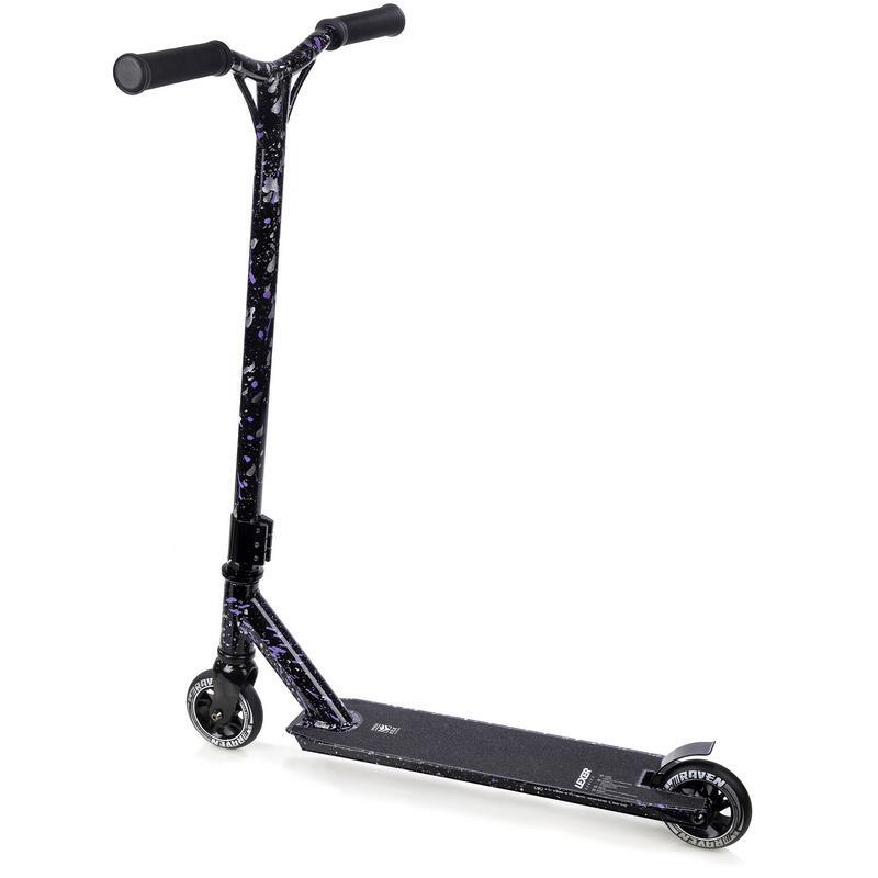 Stunt Scooter 100mm Evolution Lexer Schwarz/Violett