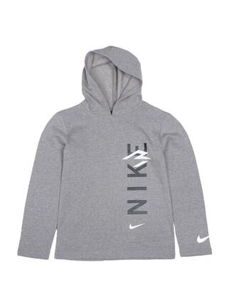 Sweat garçon Nike 9q0861 Hoody Geh Gris